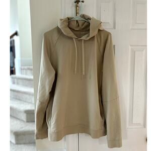 Lululemon City Sweat Pull Over Hoodie Khaki Tan Beige